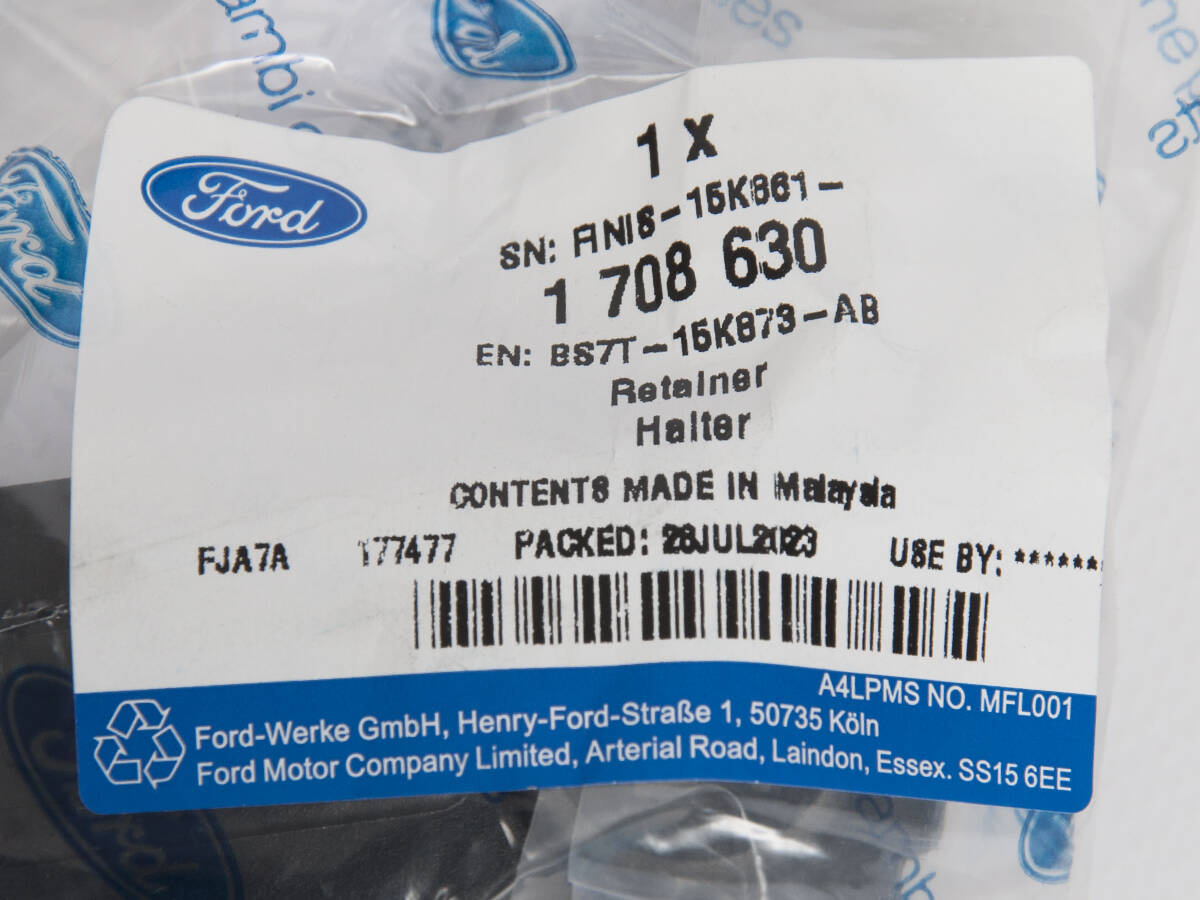 KOSZYK LEWY CZUJNIKA PARKOWANIA PRZÓD MONDEO 10-14 _ 1708630 _ BS7T-15K873-AB