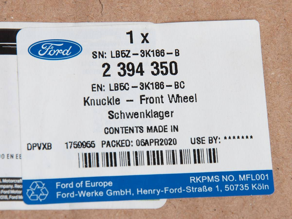 ZWROTNICA LEWA PRZÓD EXPLORER 20- USA _ 2394350 _ LB5C-3K186-BC _ LB5Z-3K186-B _ GTU_07