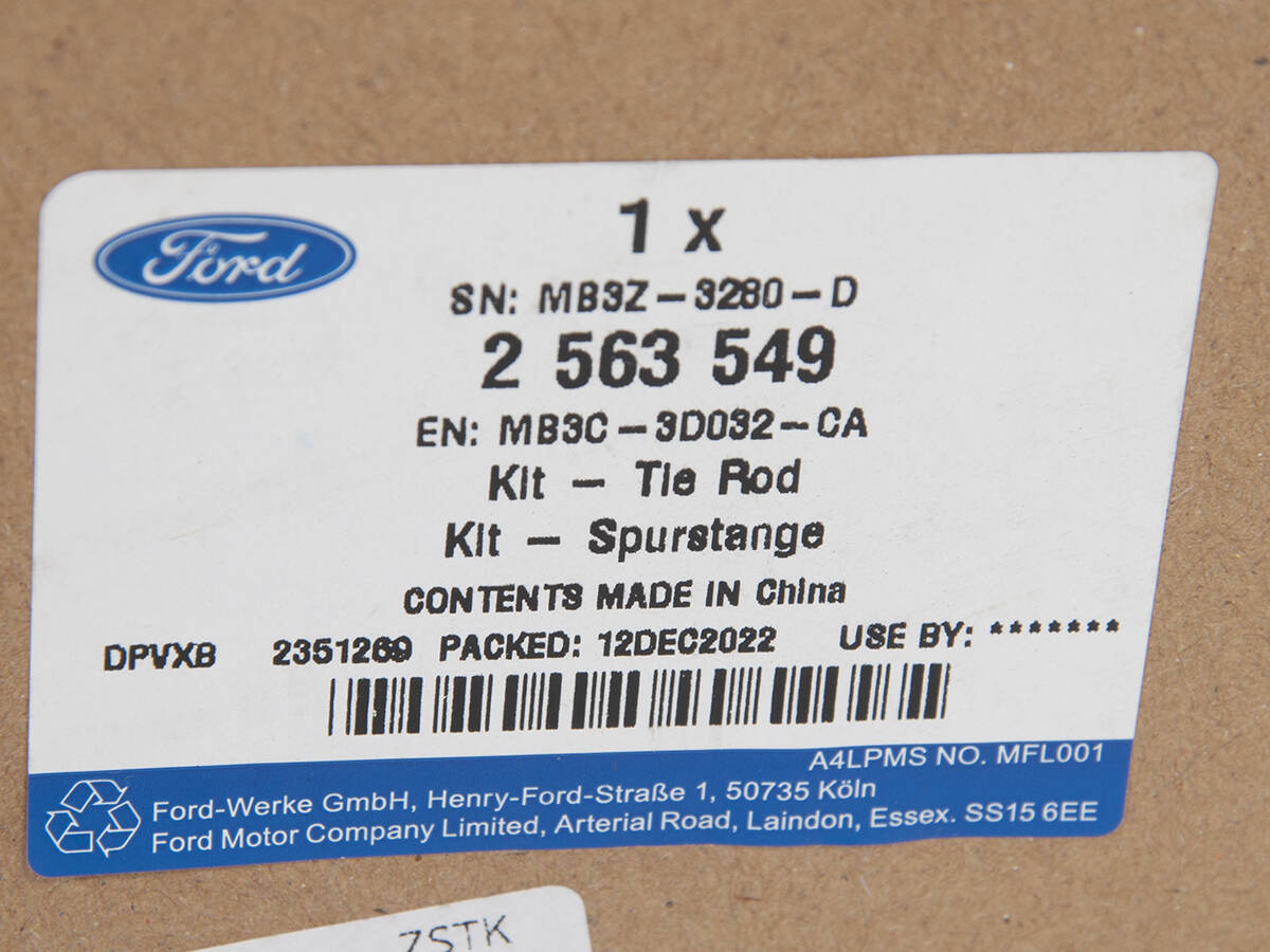 DRĄŻEK KIEROWNICZY PRZÓD RANGER RAPTOR 22- _ 2563549 _ MB3C-3D032-CA