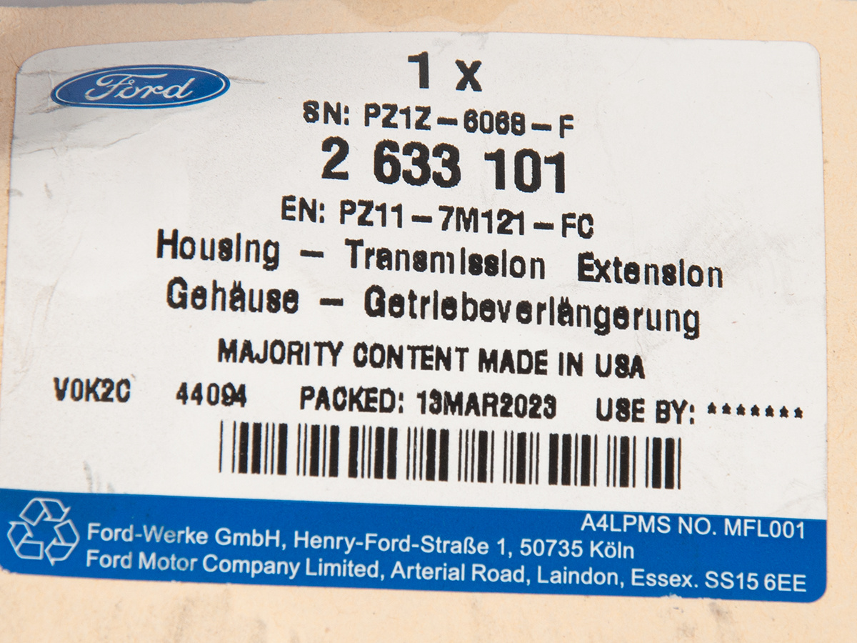 PODUSZKA SKRZYNI BIEGÓW FORD KUGA 20- 8F35 / 8F40 _ 2633101 _ PZ11-7M121-FC _ PZ1Z-6068-F