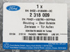 LISTWA PRAWA DRZWI PRZÓD FORD TOURNEO CUSTOM 13- _ 2318009 _ PBK21-V20780-BEPRAA _ GTU_07