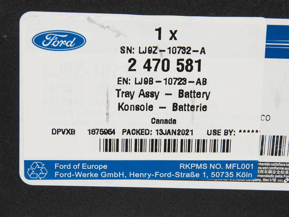 PODSTAWKA POD AKUMULATOR MUSTANG MACH-E 21- _ 2470581 _ LJ9B-10723-AB _ LJ9Z-10732-A