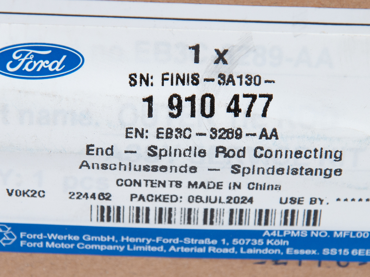 KOŃCÓWKA KIEROWNICZA PRAWA FORD RANGER 15- 19-