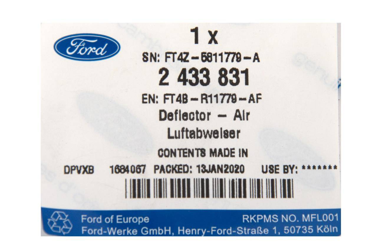 OSŁONA PODWOZIA POD AMORTYZATOR PRAWA EDGE 15- _ 2433831 _ FT4B-R11779-AF _ FT4Z-5811779-A _ GTU_07