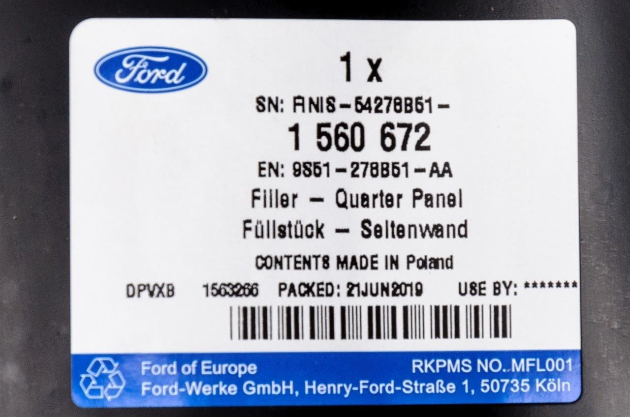 NADKOLE LEWE TYŁ KA 2008-2016 _ 1560672 _ 9S51-278B51-AA _ GTU_07