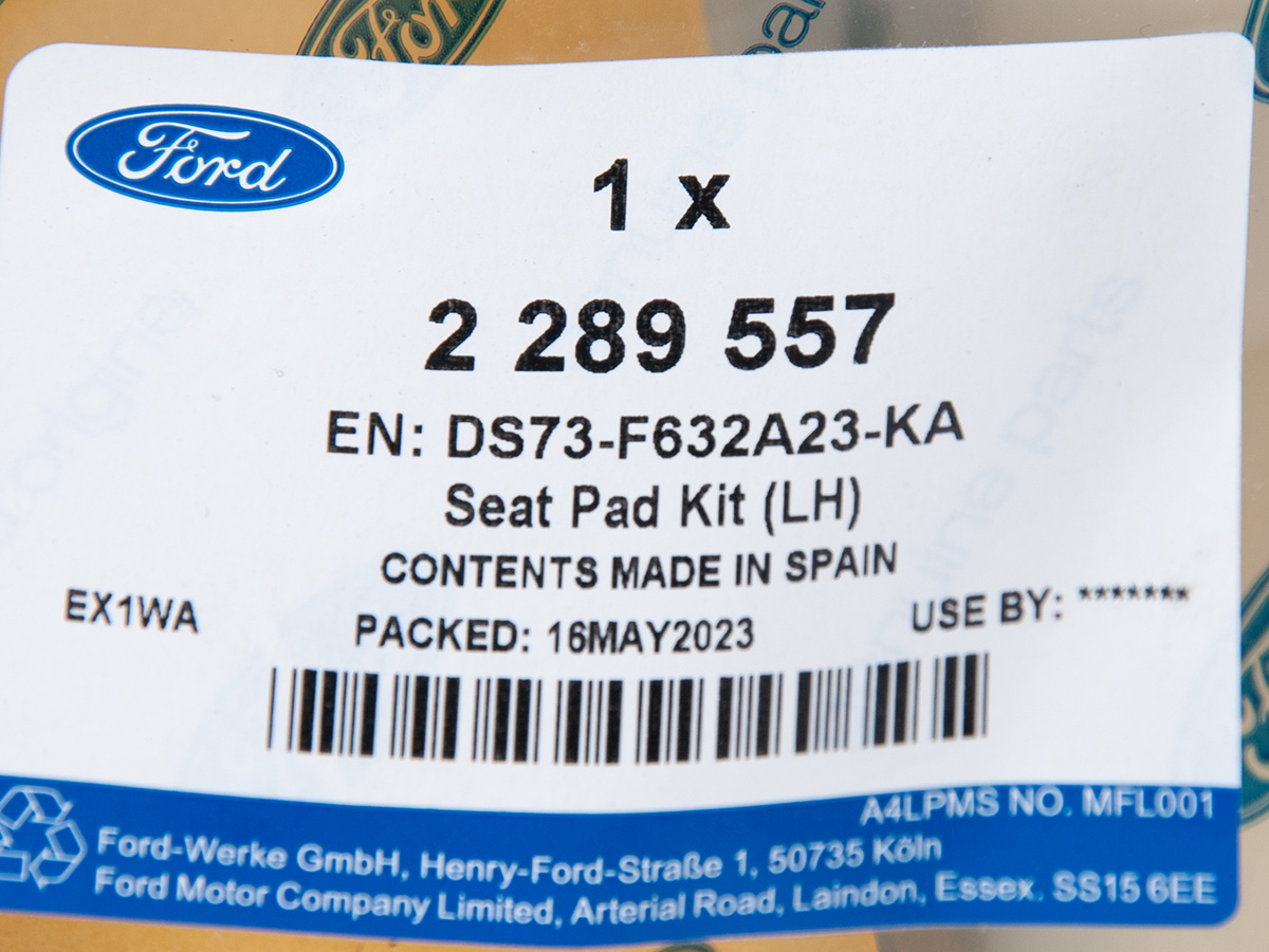 PODUSZKA SIEDZENIA FOTELA KIEROWCY MONDEO 14-22 OE