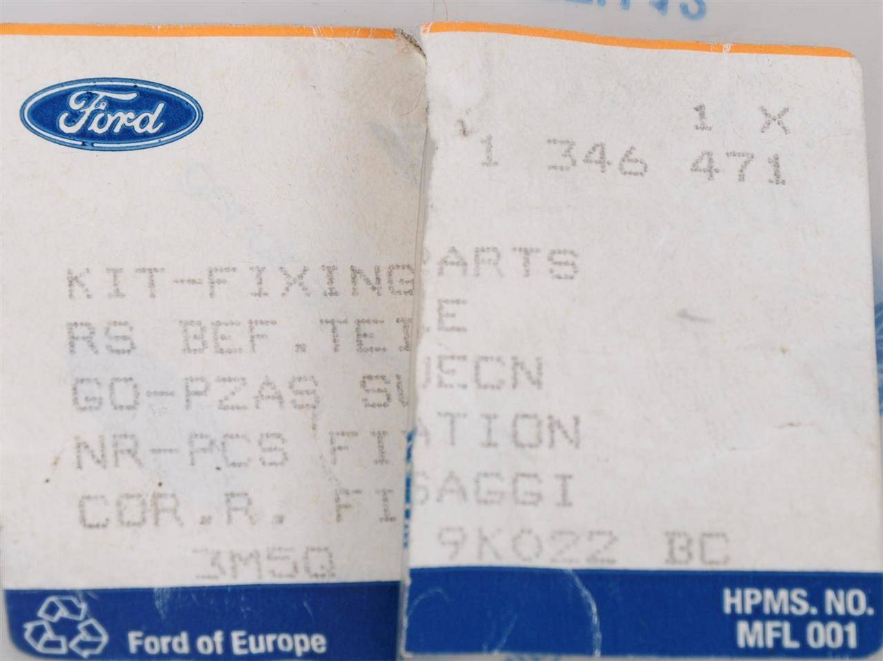 PRZEWÓD PRZELEWOWY 1.6 TDCI FOCUS 04- 07- _ 1346471 _ 3M5Q-9K022-BC