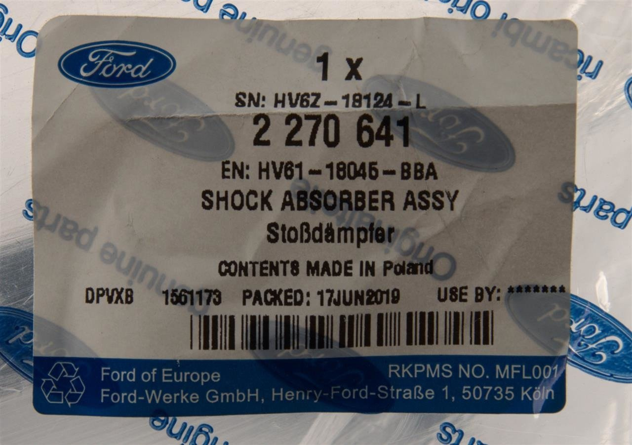 AMORTYZATOR PRAWY PRZÓD KUGA 2016- MK2 _ 2270641 _ HV61-18045-BBA _ GTU_07