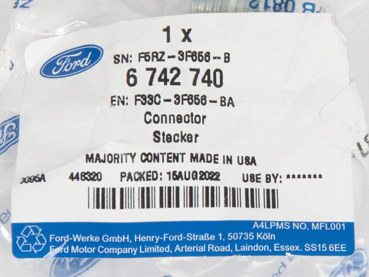 ZŁĄCZE PRZEWÓDU POMPY WSPOMAGANIA TRANSIT 18 MM _ 6742740 _ F33C-3F656-BA