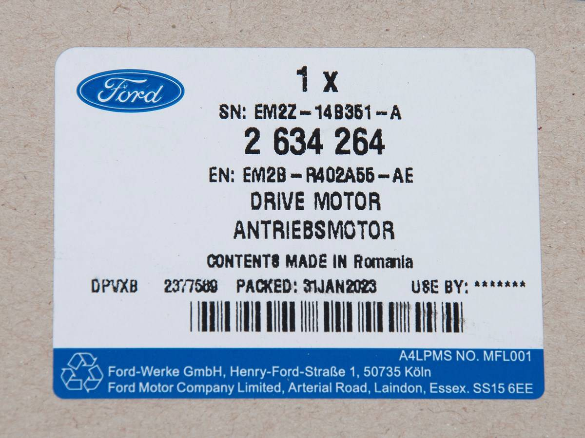 SPRĘŻYNA GAZOWA TYLNA LEWA KLAPY BAGAZNIKA S-MAX 15- _ 2634264 _ EM2B-R402A55-AE