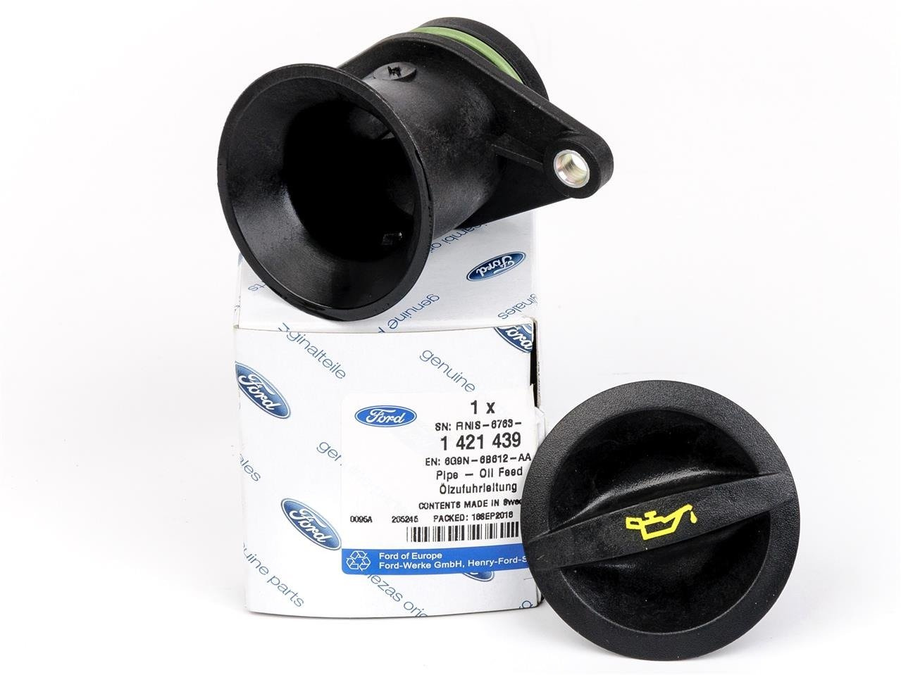 KOREK WLEWU OLEJU W POKRYWIE SILNIKA MONDEO MK4 KUGA MK1 FOCUS MK2 _ 1421439 _ 6G9N-6B612-AA