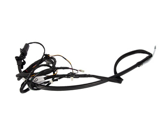 WIĄZKA DRZWI TYLNYCH TRANSIT 08-14 / Z TYLNYMI DRZWIAMI ŁAD.NA ZAWIASACH, Z RAM. OGR. OTW. DRZWI ŁADUNK. 256°, Z OGRZEWANĄ SZYBĄ TYLNĄ _ 1825707 _ 6C1T-18C394-AAD