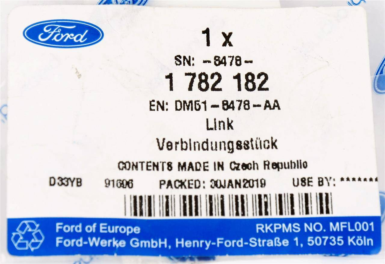 UCHWYT SILNICZKA ŻALUZJI FOCUS 11- 14- C-MAX / GRAND C-MAX 15- _ 1782182 _ DM51-8478-AA _ DM5Z-8478-A _ GTU_07