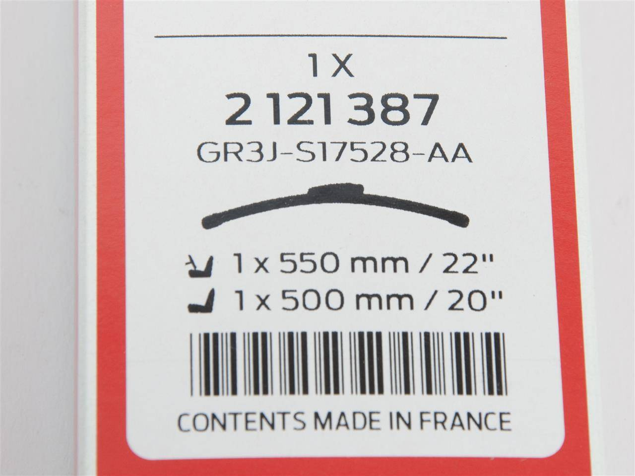 PIÓRA WYCIERACZEK PRZÓD MUSTANG 2015- /17- _ 2121387 _ GR3J-S17528-AA _ GR3Z-17528-G _ GTU_07