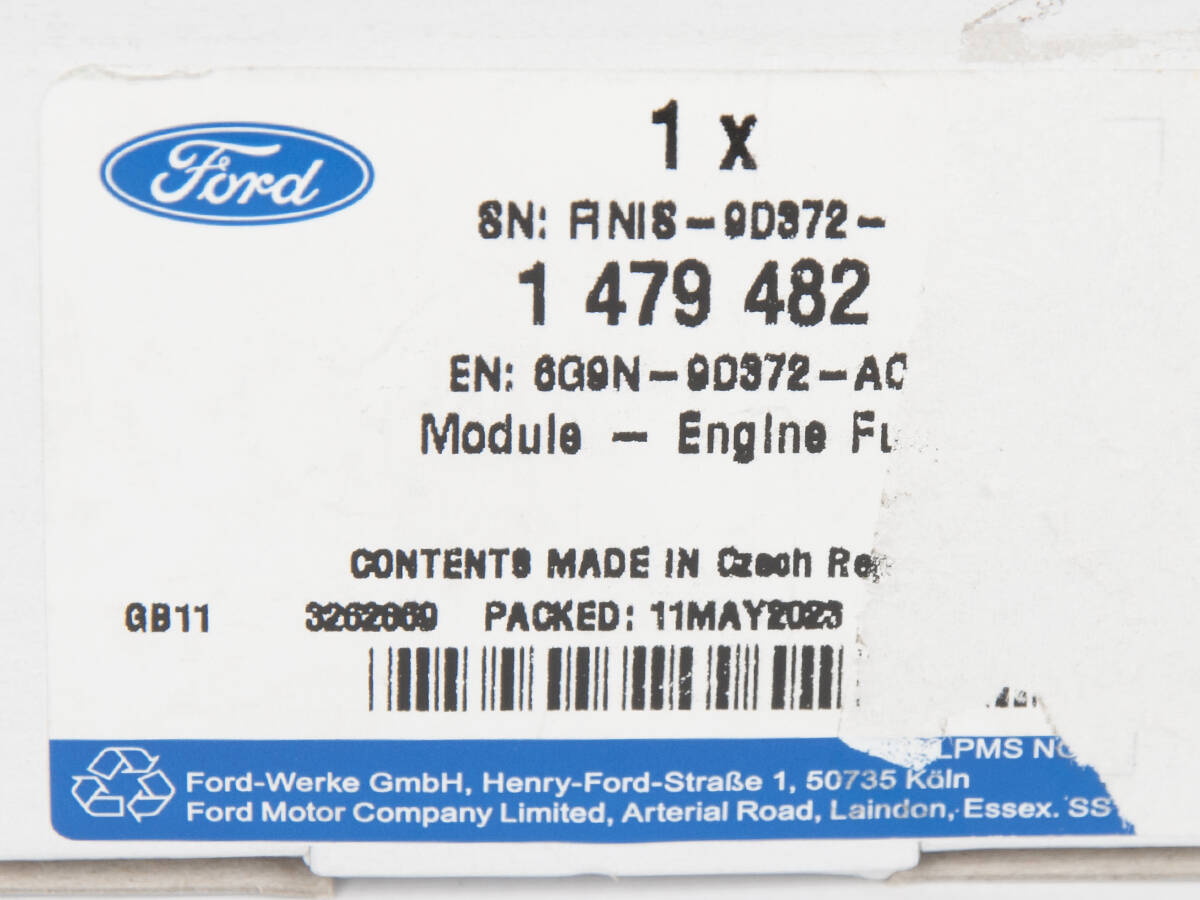 MODUŁ POMPY PALIWA MONDEO 07-14 _ 1479482 _ 6G9N-9D372-AC