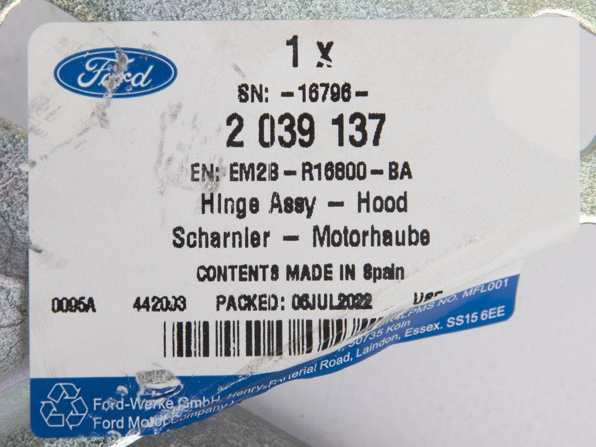 ZAWIAS MASKI PRAWY S-MAX/GALAXY 15- _ 2039137 _ EM2B-R16800-BA