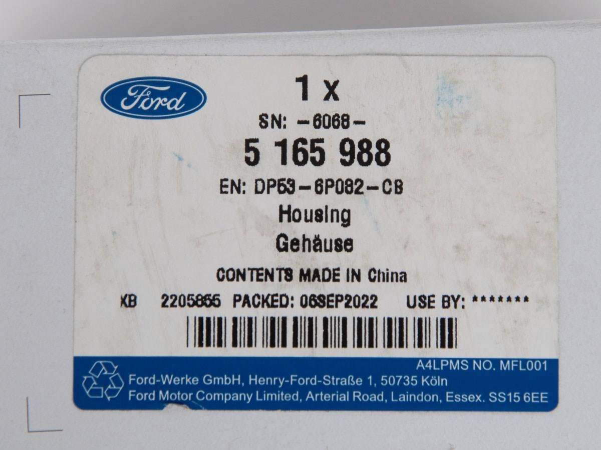 PODUSZKA DOLNA SKRZYNI BIEGÓW MONDEO FUSION 14- _ 5165988 _ DP53-6P082-CB _ DP5Z-6068-A