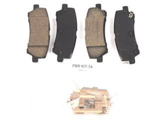 KLOCKI HAMULCOWE TYŁ FORD MUSTANG 15- 17- OE _ 2307654 _ GR3C-2M007-BB / FR3C-2M007-FC _ FR3Z-2200-D / FR3Z-2200-H _ GTU_07