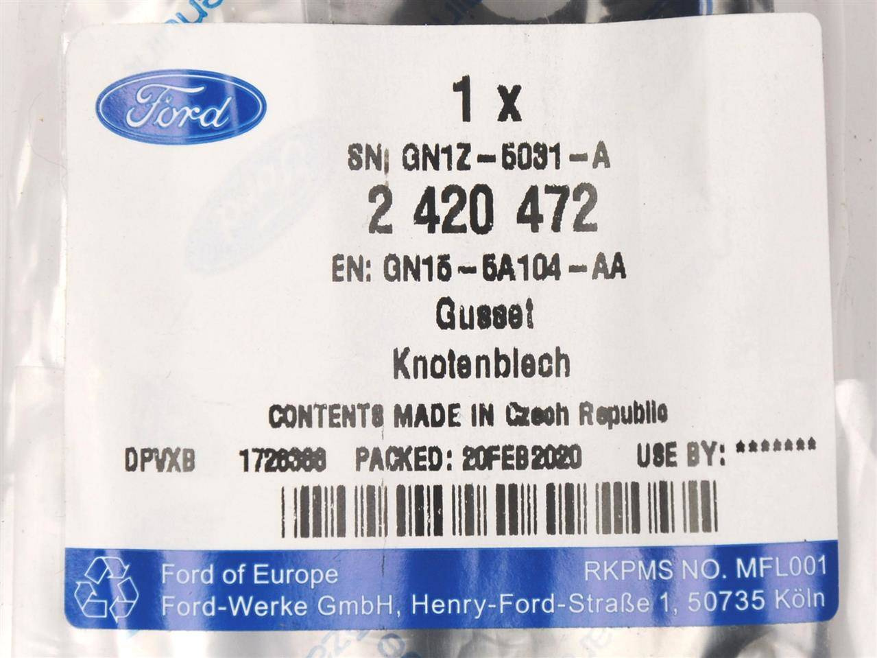 WSPORNIK ZAWIESZENIA TYŁ ECOSPORT 2017- _ 2420472 _ GN15-5A104-AA