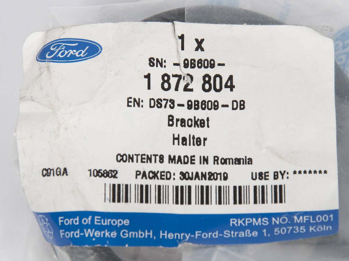 UCHWYT RURY INTERCOOLERA EDGE MONDEO 2,0 TDCI _ 1872804 _ DS73-9B609-DB