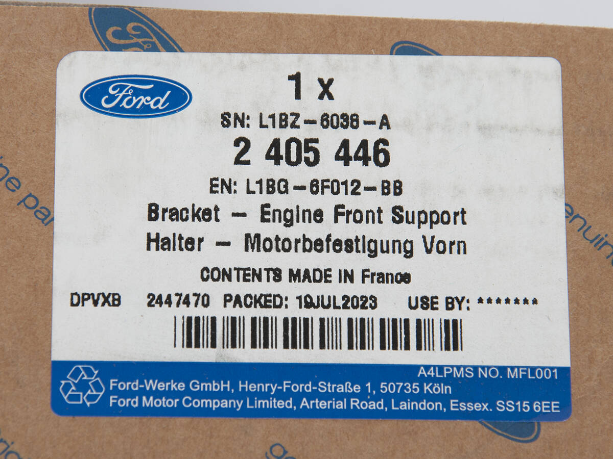 PODUSZKA SILNIKA PUMA 20- FIESTA 19- 1,0 EB _ 2405446 _ L1BG-6F012-BB