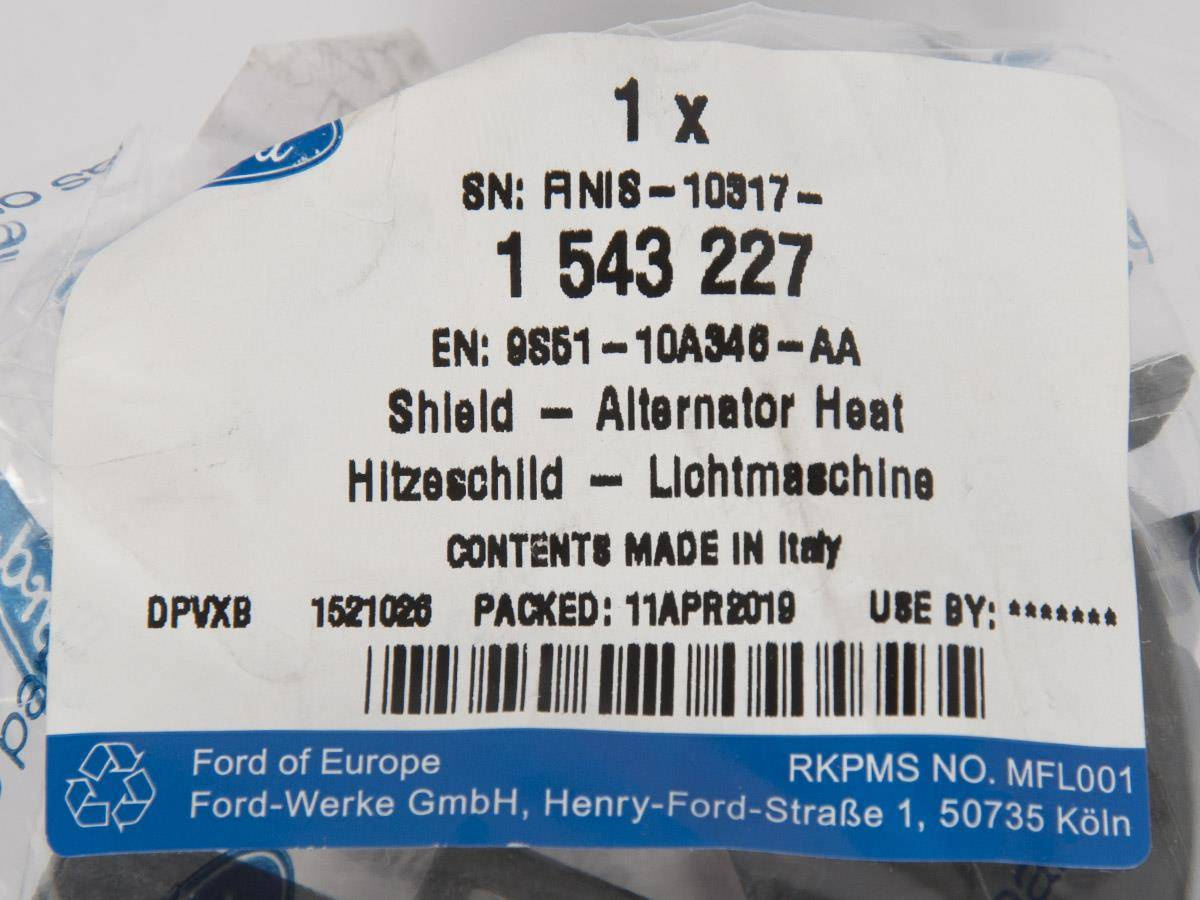 OSŁONA PRZEWODU AKUMULATORA KA 08-16 _ 1543227 _ 9S51-10A346-AA