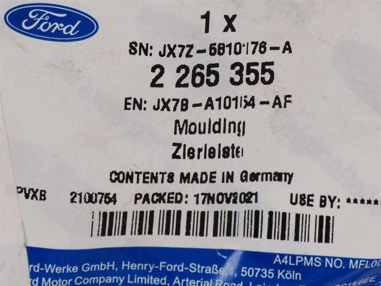 LISTWA PROGU PRAWA FORD FOCUS MK4 18- _ 2265355 _ JX7B-A10154-AF _ GTU_07