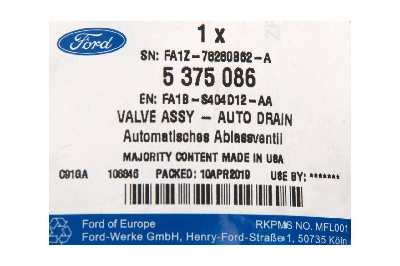 ZAŚLEPKA KLAPY TYŁ EDGE 15-18 _ 5375086 _ DS7E-6A228-AC _ DS7Z-6A228-A