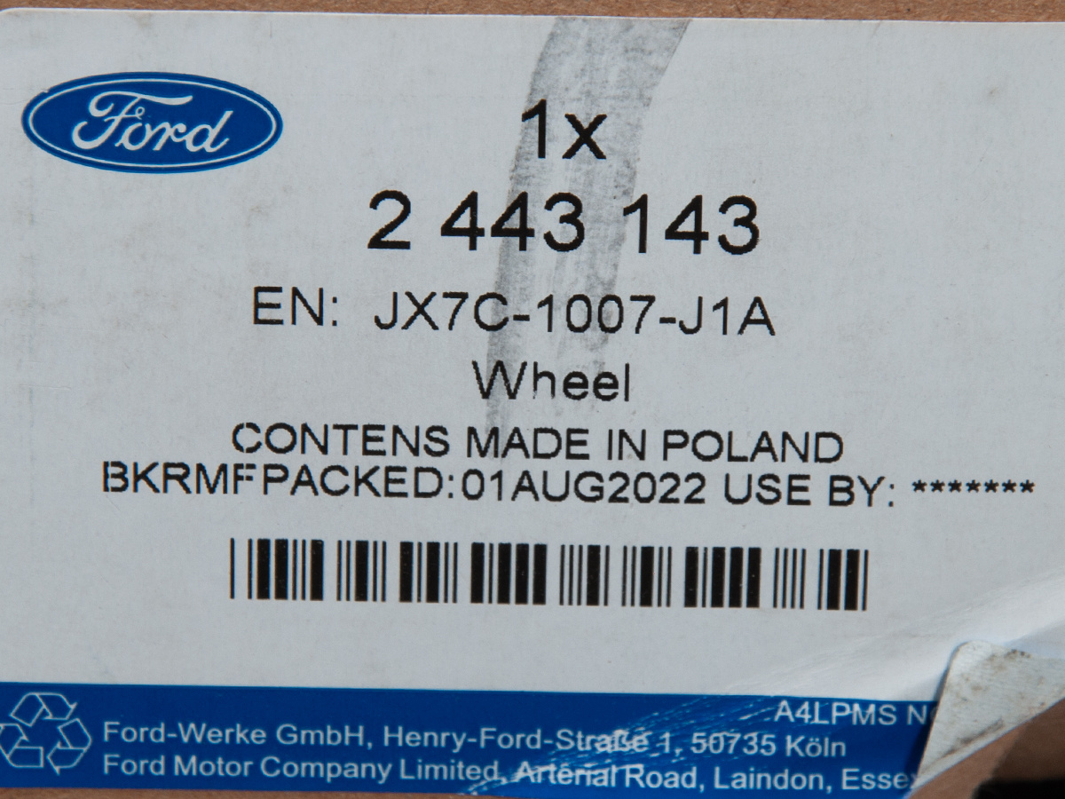 FELGA ALUMINIOWA 7JX17" FOCUS 19- FORD OE