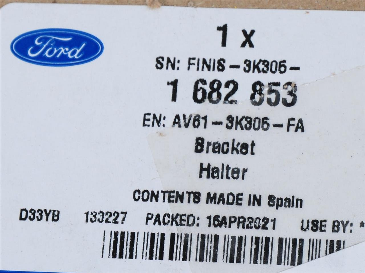 WSPORNIK PÓŁOSI FOCUS 11- C-MAX 10- KUGA 08- MMT6 _ 1682853 _ AV61-3K305-FA