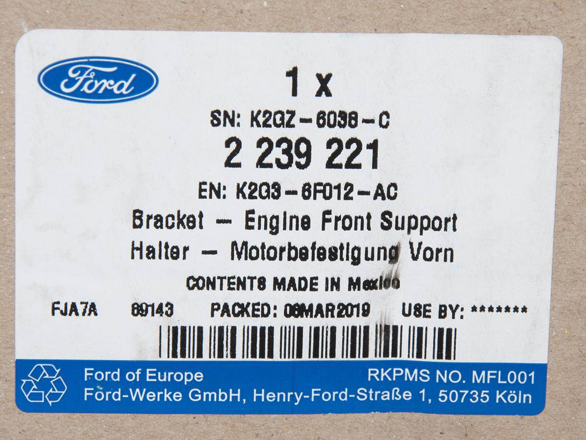 PODUSZKA SILNKA 2.0 EB EDGE 18- USA _ 2458670 _ K2G3-6F012-DA _ K2GZ-6038-C