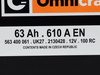 AKUMULATOR OMNICRAFT 63Ah 610A  _ 2130428 _