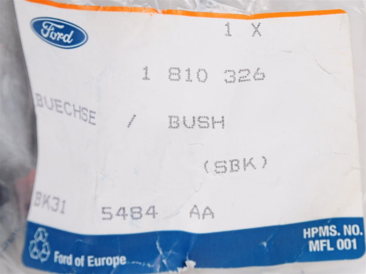 TULEJA DRĄŻKA STABILIZATORA PRZÓD TRANSIT / CUSTOM _ 1810326 _ BK31-5484-AA _ BK3Z-5484-A