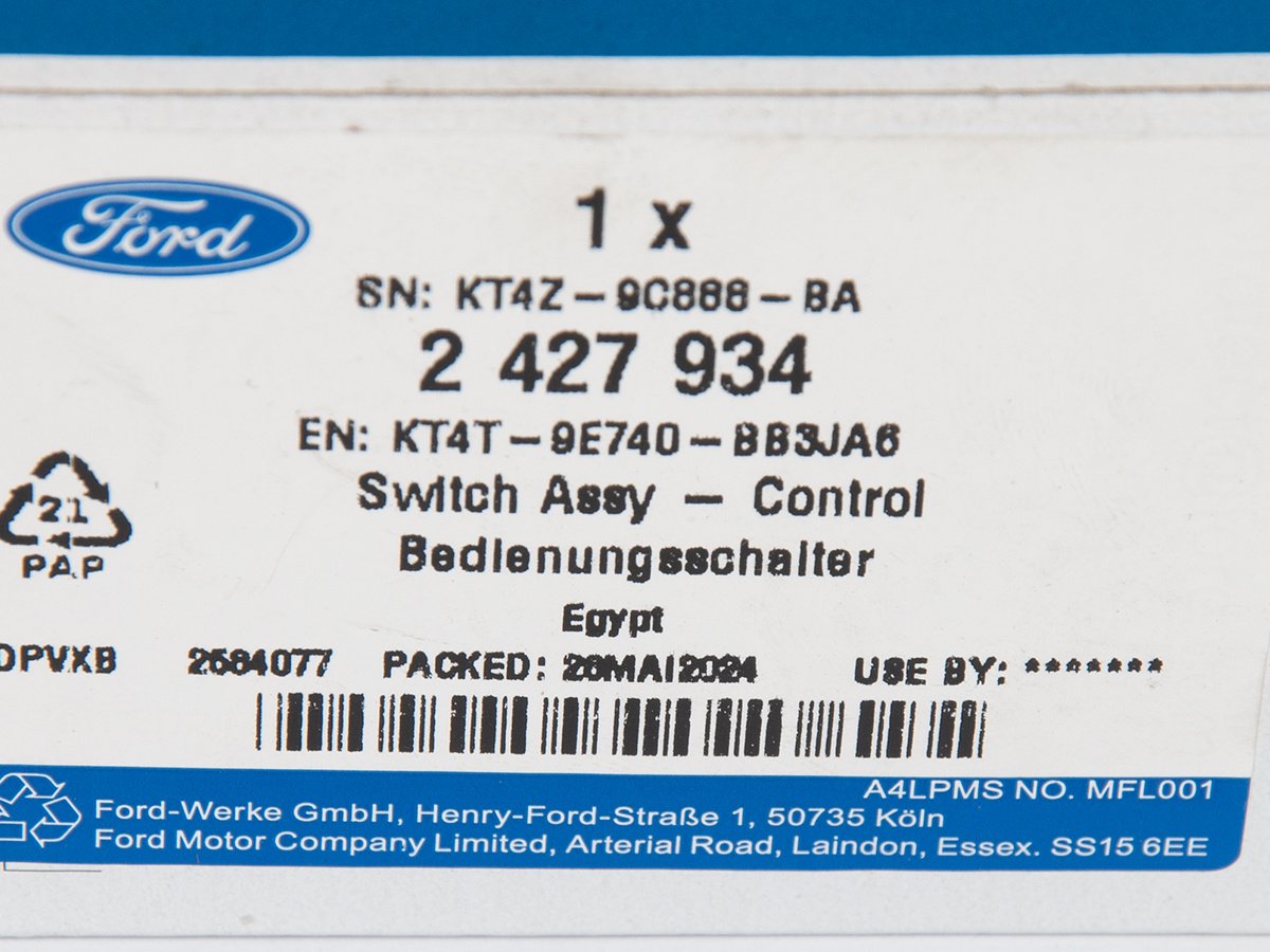 PRZEŁĄCZNIK TEMOPMATU FORD EDGE 18-24 FORD OE