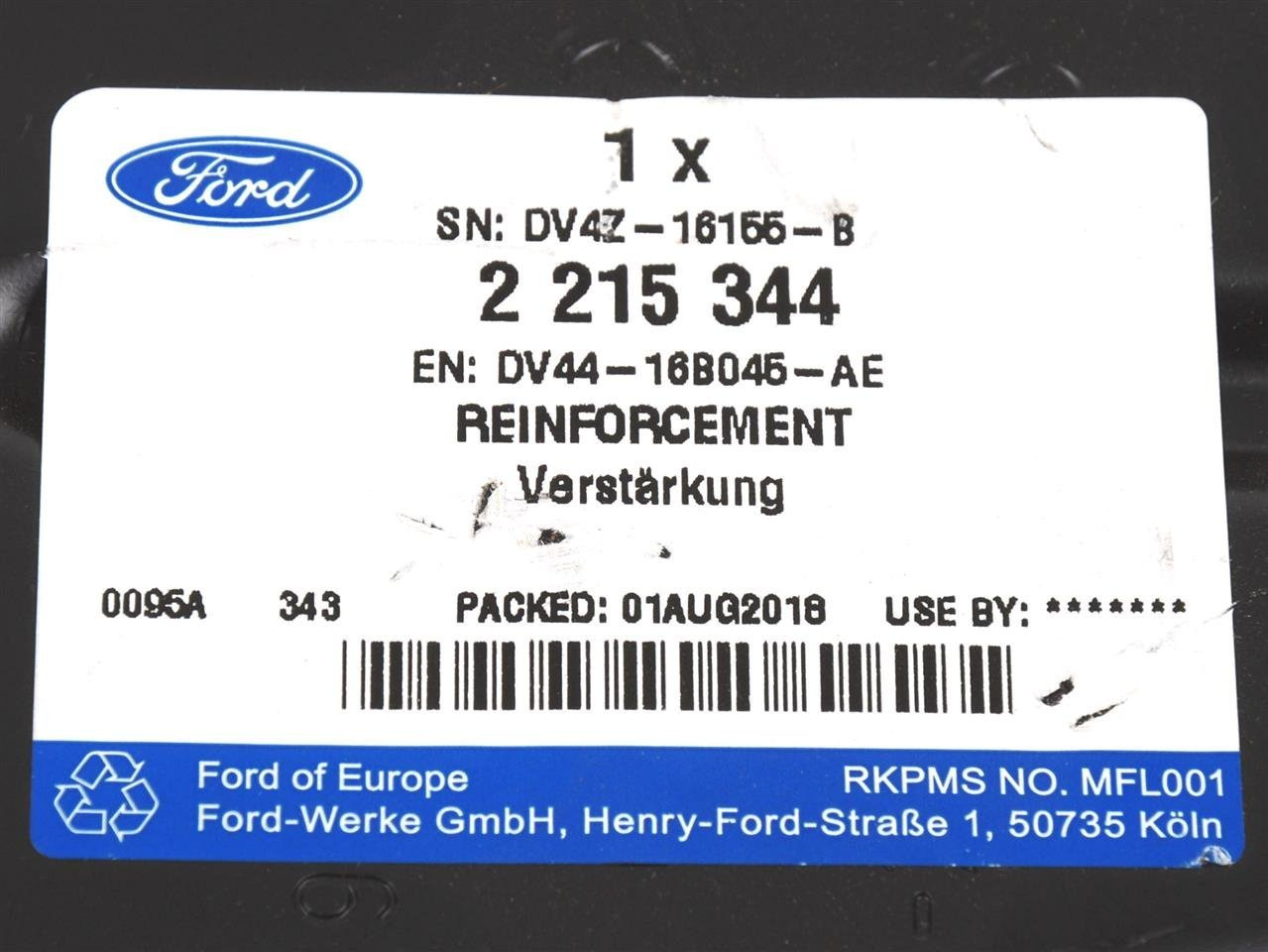 FARTUCH MOCOWANIE BŁOTNIKA LEWEGO KUGA MK2 _ 2215344 _ DV44-16B045-AE _ GTU_07