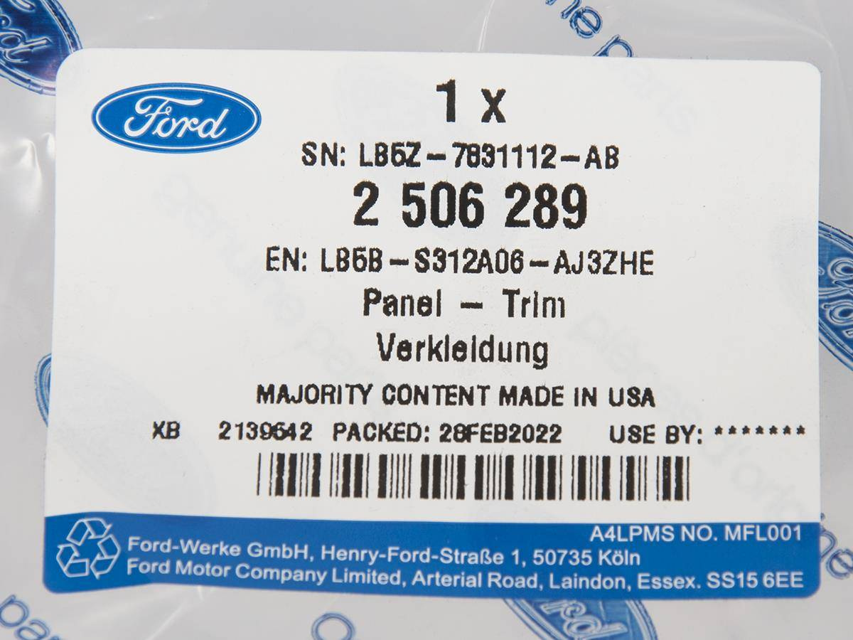 BOCZEK PRAWY DOLNY BAGAŻNIKA EXPLORER 20-