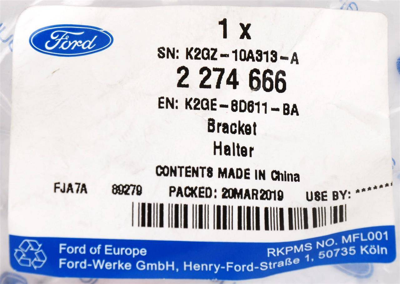 UCHWYT SPRĘŻARKI KLIMATYZACJI FOCUS 18- KUGA 20- _ 2274666 _ K2GE-8D611-BA _ K2GZ-10A313-A