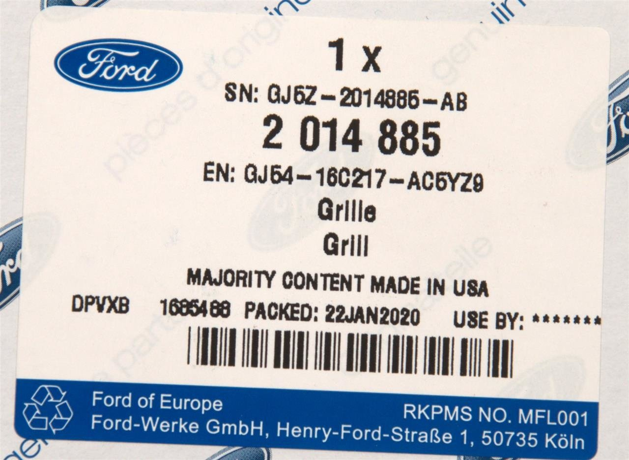 KRATKA BŁOTNIKA LEWA KUGA ESCAPE USA 16- _ 2014885 _ GJ54-16C217-AC5YZ9 _ GJ5Z-16228-AB _ GTU_07