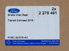 TARCZA HAMULCOWA TYŁ CONNECT 18- _ 2279491 _ KV6C-2A315-AC _ GTU_07