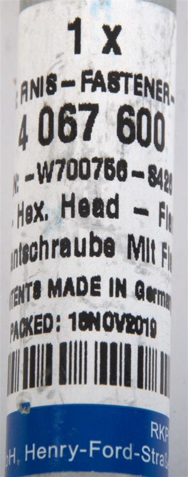 ŚRUBA M16 X 170MM WAHACZA TRANSIT 94- 00- _ 4067600 _