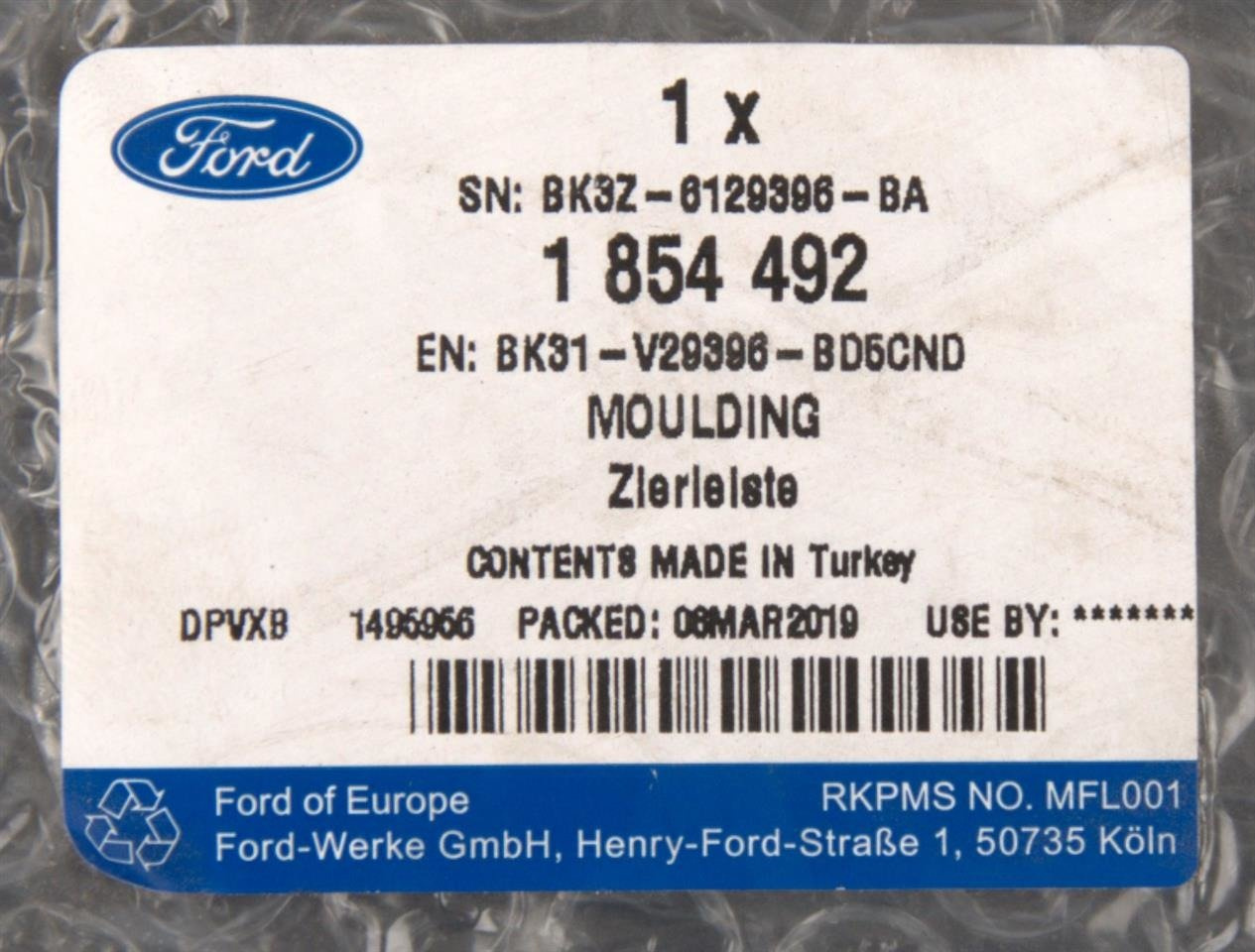 LISTWA PRAWA NADWOZIA TYŁ TRANSIT 2014- _ 1854492 _ BK31-V29396-BD5CND _ BK3Z-6129396-BA _ GTU_07