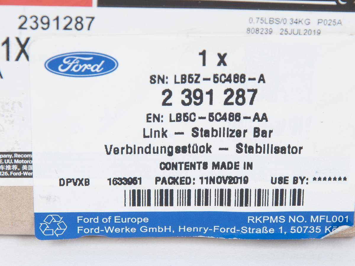 "ŁĄCZNIK STABILIZATORA PRAWY TYŁ EXPLORER 20- _ 2391287 _ LB5C-5C486-AA"