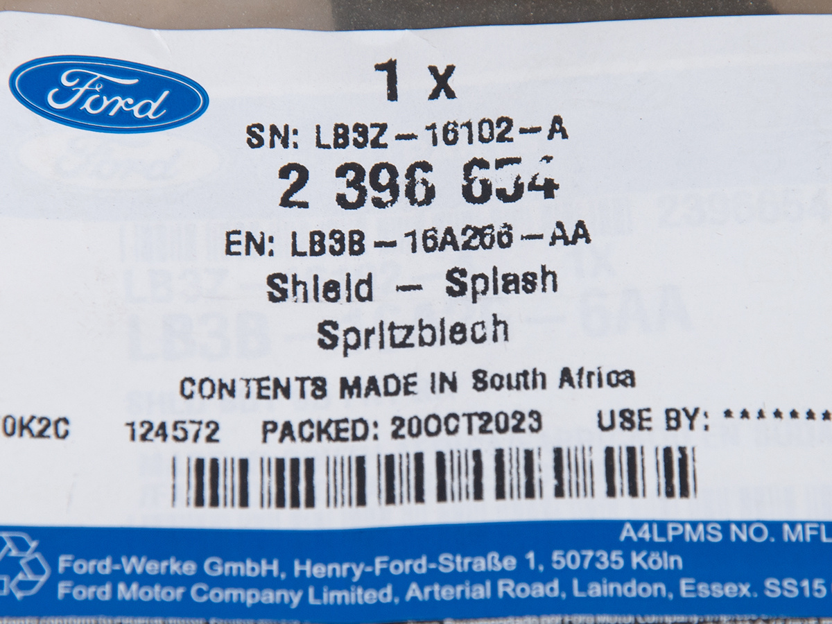 WNĘKA KOŁA PRAWY PRZÓD TYLNA RANGER 21- FORD OE