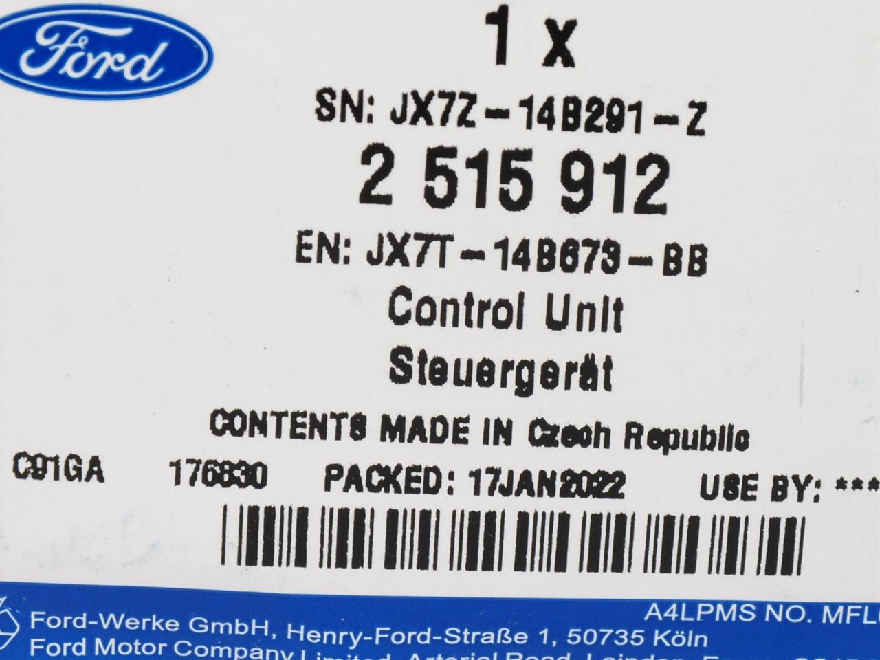 MODUŁ OTWIERANIA KLAPY TYŁ EXPLORER 20- FOCUS 18- _ 2515912 _ JX7T-14B673-BB