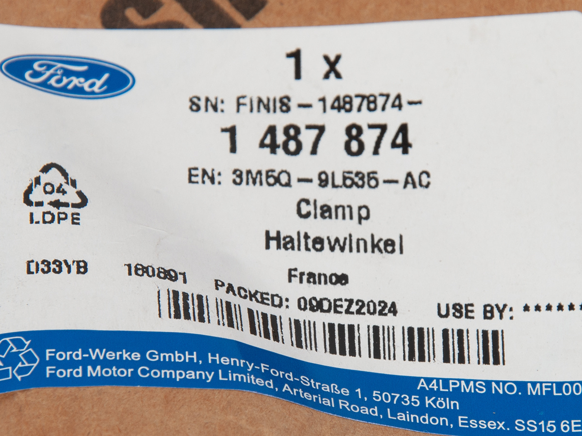 UCHWYT WTRYSKIWACZA PALIWA FIESTA 08-12 / 1.6 TDCI