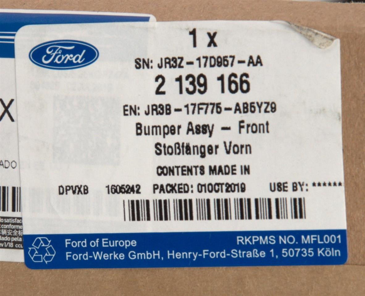 SPOJLER / HOKEJ ZDERZAKA PRZÓD MUSTANG 2017- 2,3 _ 2461373 _ JR3B-17F775-AC5YZ9 _ JR3Z-17D957-AA _ GTU_07