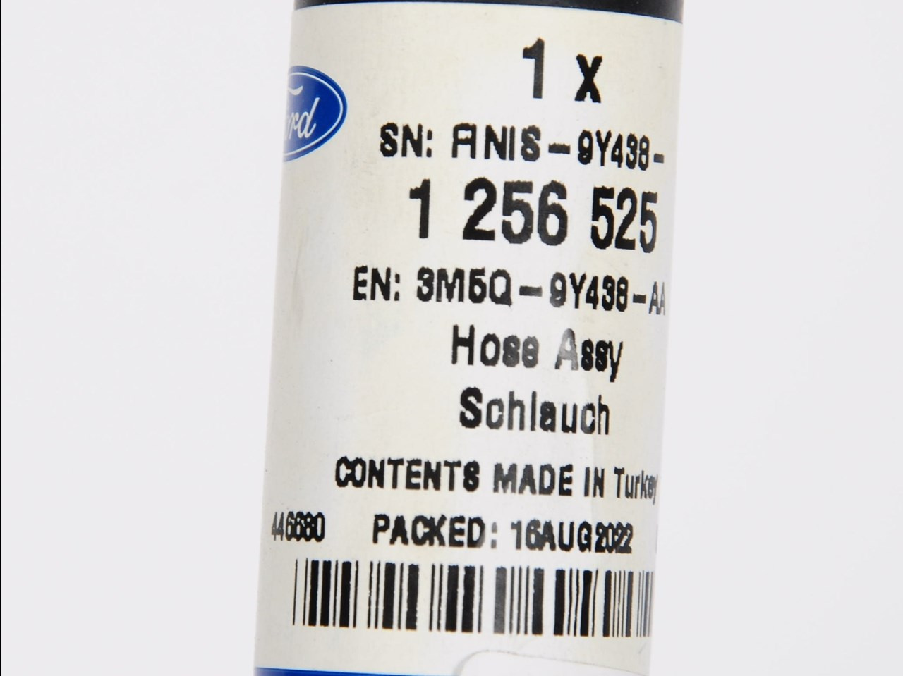 PRZEWÓD UKŁADU CHŁODZENIA MOCDEO 07- 2.0 TDCI _ 1256525 _ 3M5Q-9Y438-AA