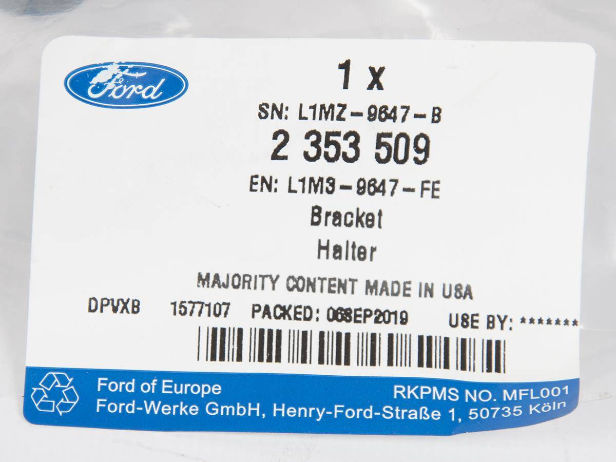 UCHWYT FILTRA POWIETRZA EXPLORER 20- 3.0 GTDI V6 _ 2353509 _ L1M3-9647-FE _ L1MZ-9647-B