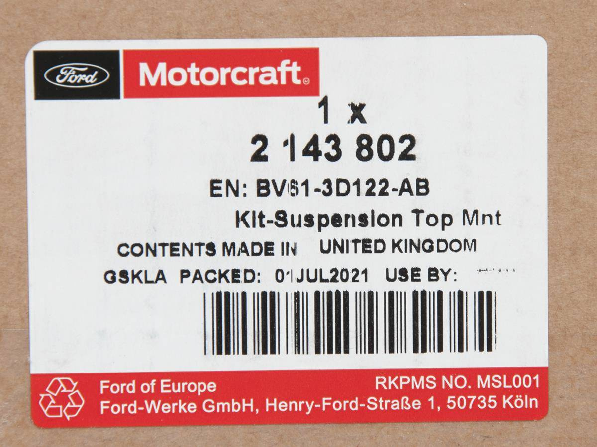 GÓRNE MOCOWANIE AMORTYZATORA PRZÓD FOCUS KUGA _ 2143802 _ BV61-3D122-AB _ GTU_07