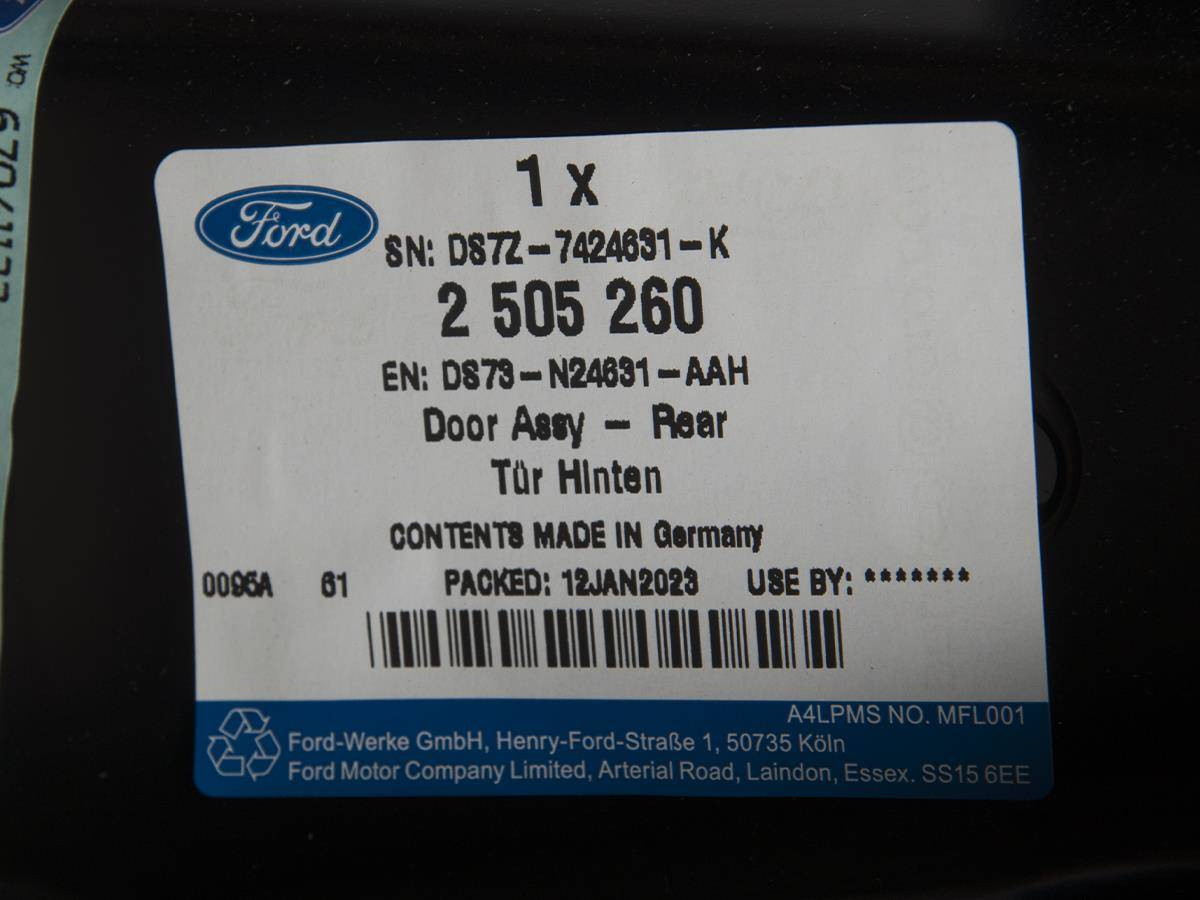 DRZWI LEWE TYLNE MONDEO 14- _ 2505260 _ DS73-N24631-AAH